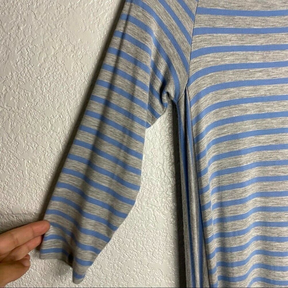 Matilda Jane Her Majesty T-Shirt Tunic Dress Asymmetrical Stripes‎ size Small - Picture 8 of 12